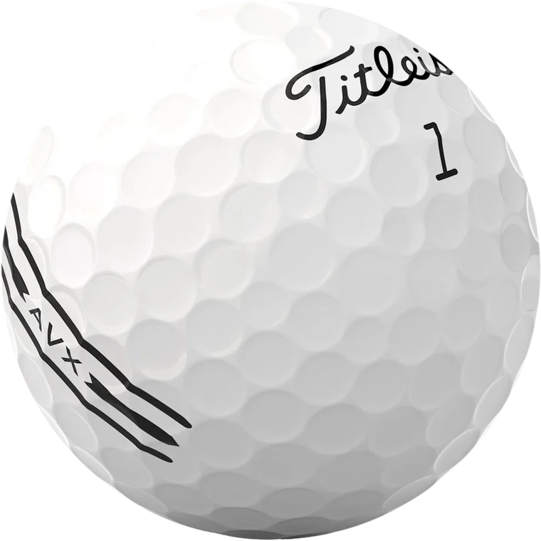 Titleist AVX golfbal, wit