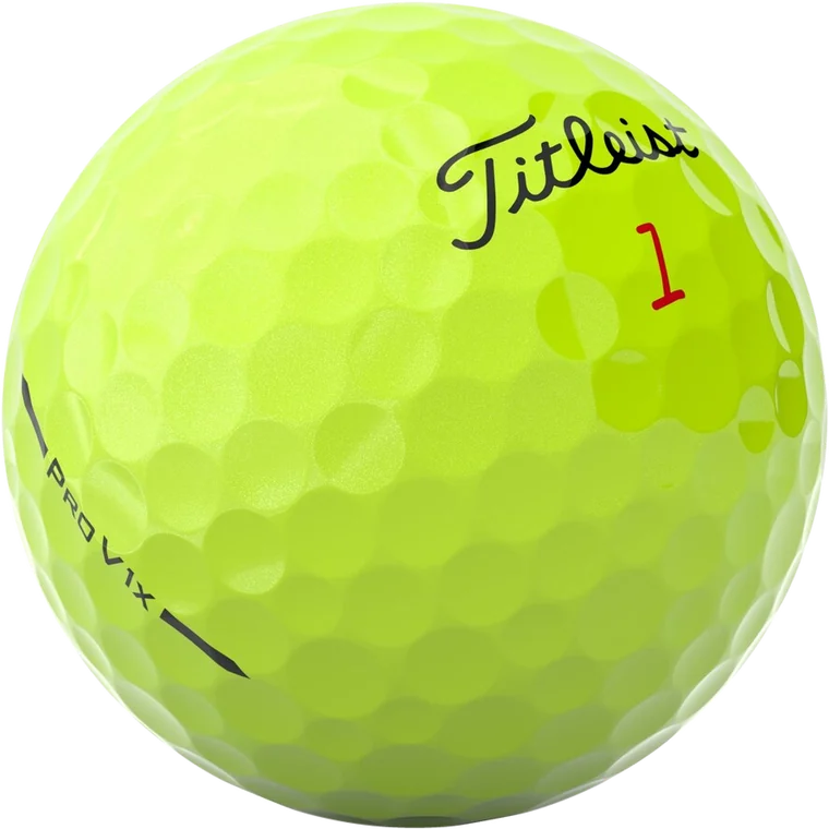 Titleist Pro V1x golfbal, geel