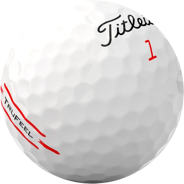 Titleist TruFeel golfbal, wit