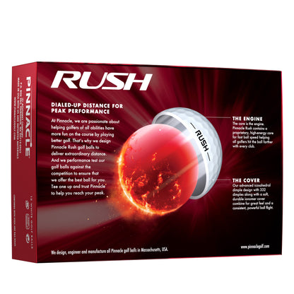 Pinnacle Rush met bedrukking MrGolfbal