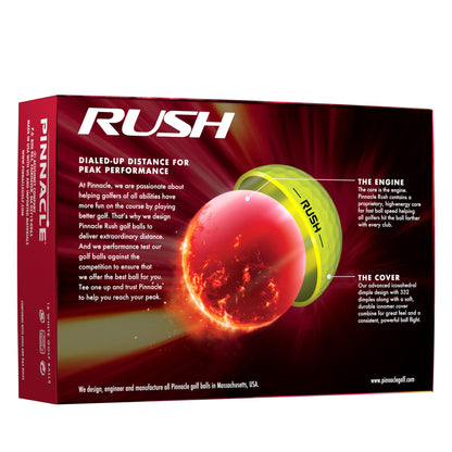 Pinnacle Rush met bedrukking MrGolfbal